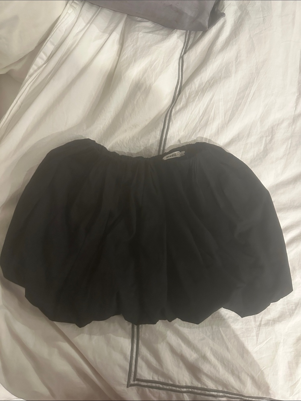 Black Women's Bubble Skirt - Unbranded